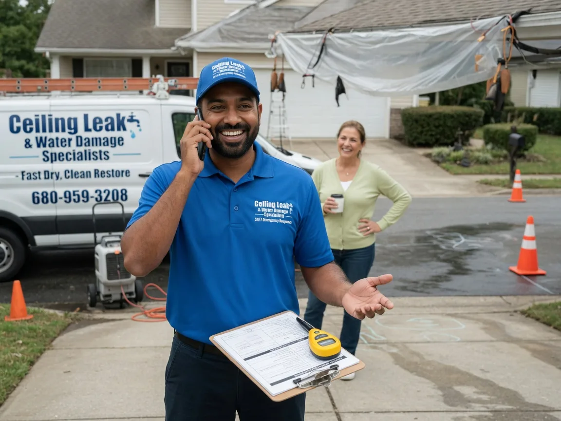 Ceiling Leak Cleanup Avenal, CA FAQs